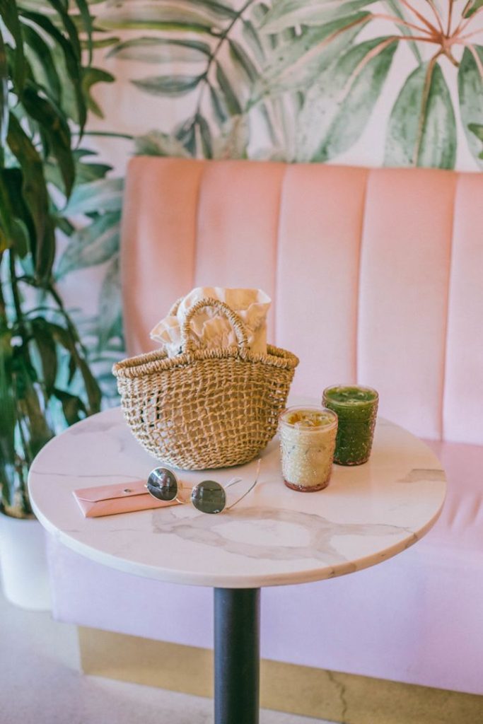 Visit a coffee shop like Holy Matcha this spring in San Diego