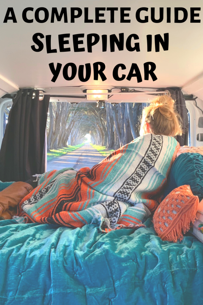 Looking for a more affordable way to vacation? Car camping is the perfect solution. I am sharing some car camping tips along with what kind of gear to pack when sleeping in your car. #carcamping #camping #vacation | car camping | sleeping in car | travel | camping | camping tips | car camping tips | car camping safety tips | how to sleep in your car | ultimate guide | cheap camping | free camping
